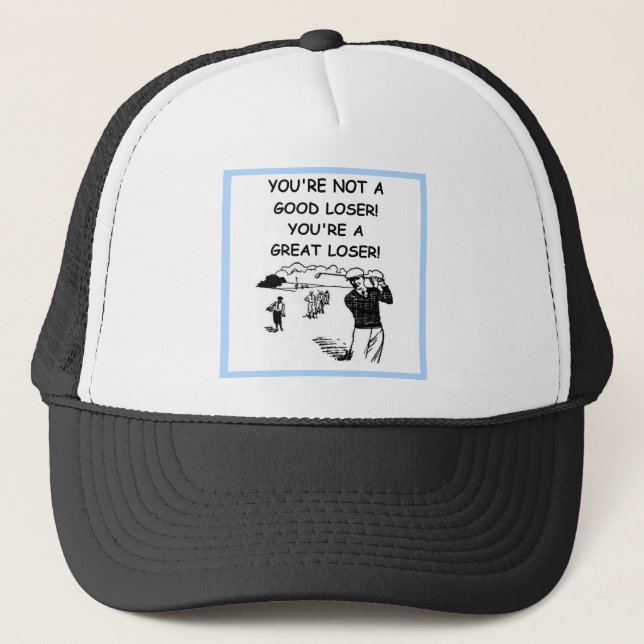 GOLFER TRUCKER HAT (Front)