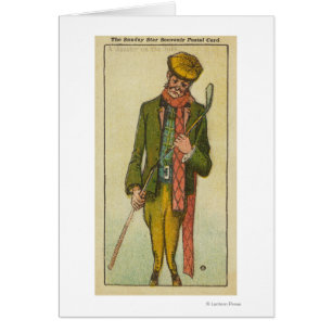 Golfer Who Had a Disaster on the Links