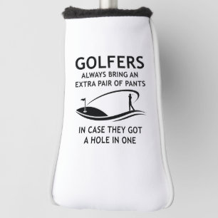 Golfers Always Bring An Extra Pair Golf Head Cover