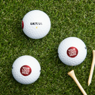Golfers Business Logo Branded  Golf Balls