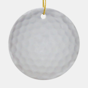 Golfer's Delight Ceramic Ornament
