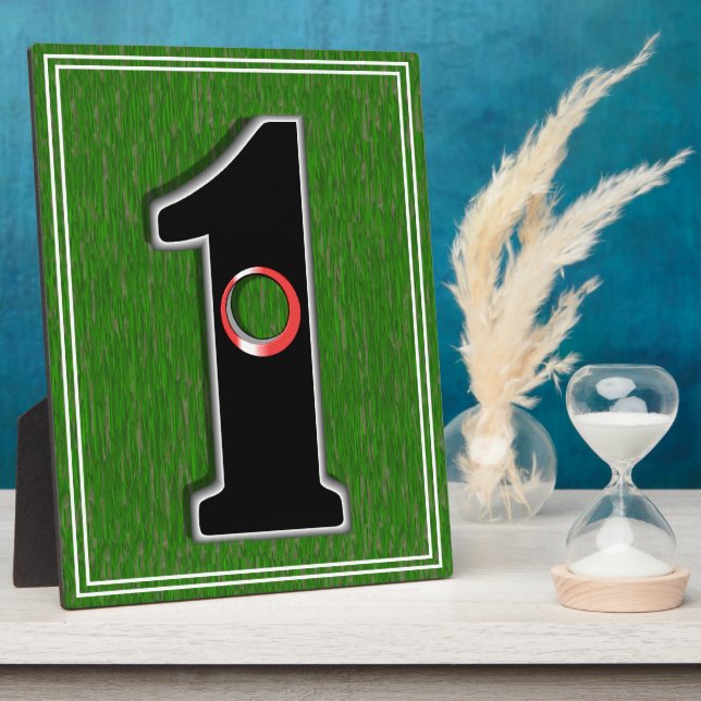 Golfer's Dream - Hole in One! Plaque (Side)