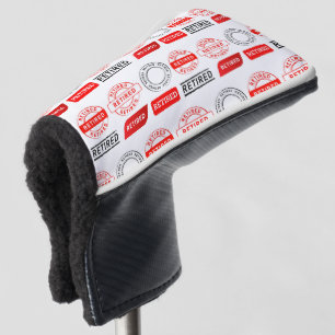 Golfers Gift! Fun Retirement Putter Golf Head Cover