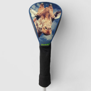 Golfer's Gift Giraffe  Golf Head Cover