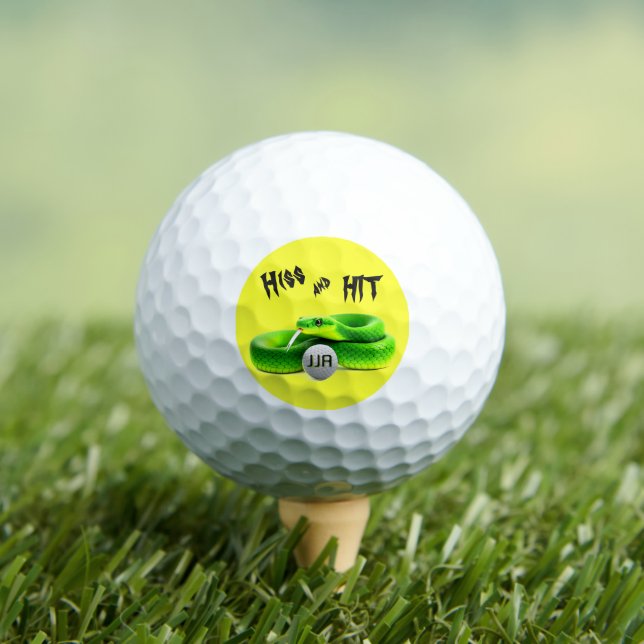 Golfer's Gift Ideas - Hissing Snake Golf Balls (Insitu Tee)