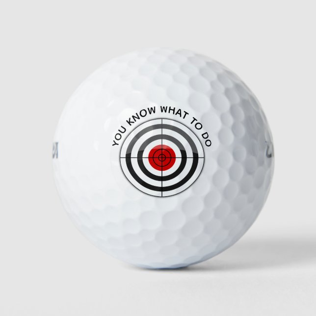 Golfers Golf Balls (Front)