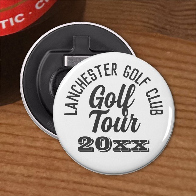 Golfers Golf Tour Souvenir Bottle Opener (Creator Uploaded)
