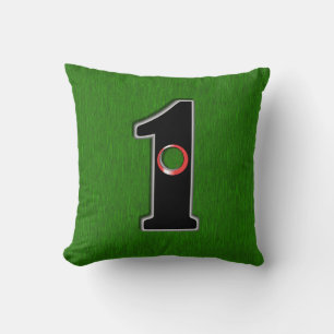 Golfers Hole in One. Luck or Skill? Cushion