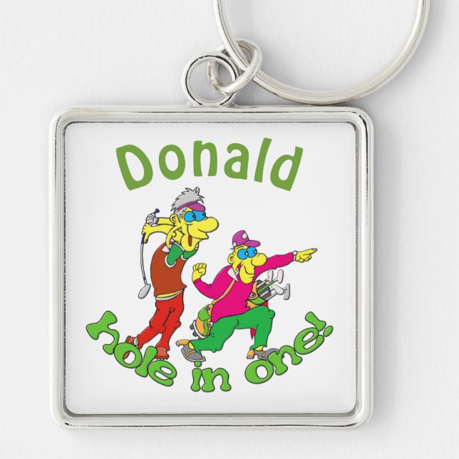 Golfers Key Ring (Front)