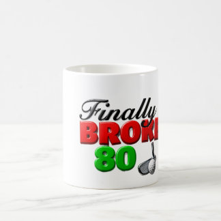 Golfers milestone golf score coffee mug