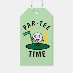 Golfers Par-Tee Time Gift Tags