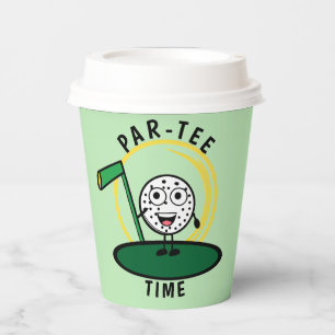 Golfers Par-Tee Time Paper Cups