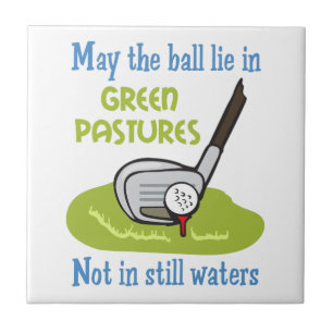 Golfers Prayer Tile