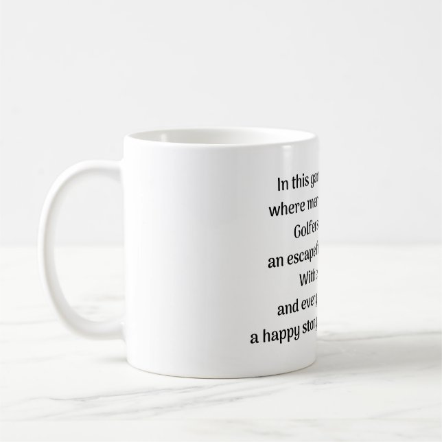  Golfer's thrill Coffee Mug (Left)