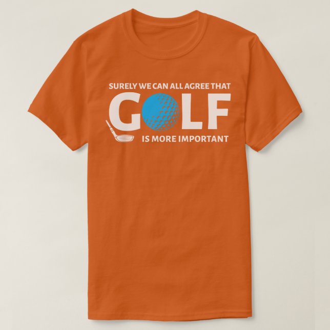 GOLFING 3 T-Shirt (Design Front)