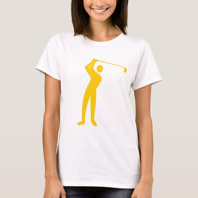 Golfing - Amber T-Shirt (Front)