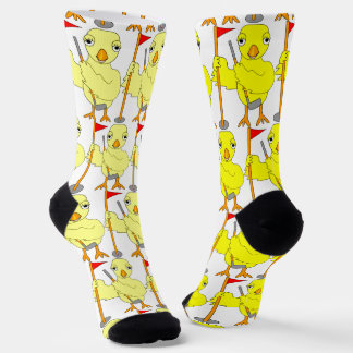 Golfing Chick Socks