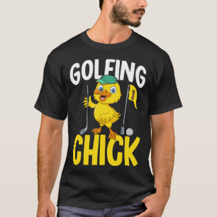 Golfing Chick Women Cute Golfing Ladies Golf T-Shirt