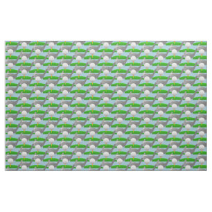 Golfing Design Fabric