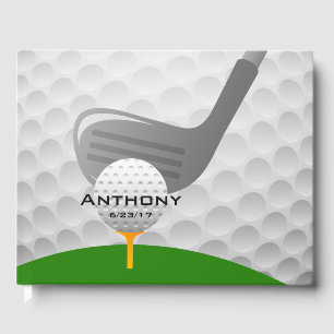 Golfing Design Guest Book