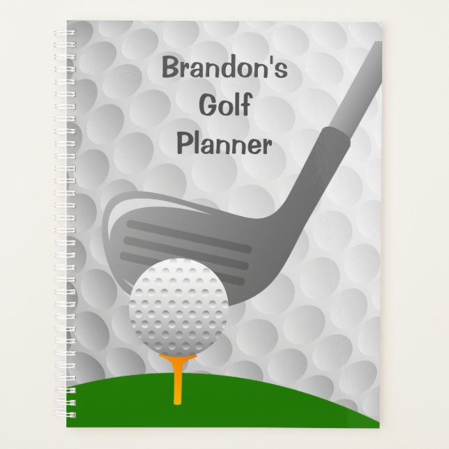 Golfing Design Weekly/Monthly Planner (Front)