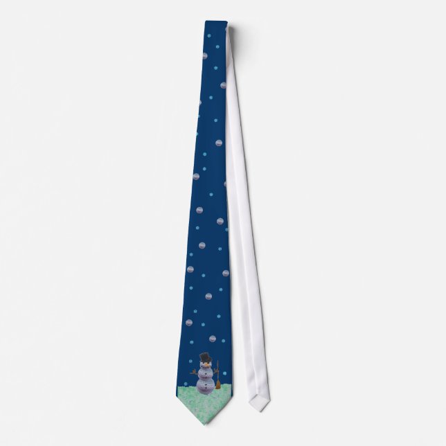 Golfing  For Christmas! Tie (Front)