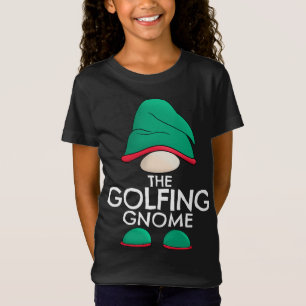 Golfing Gnome Matching Family Christmas Pajama Out T-Shirt