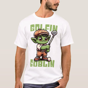 Golfing Goblin Funny Golf T-Shirt