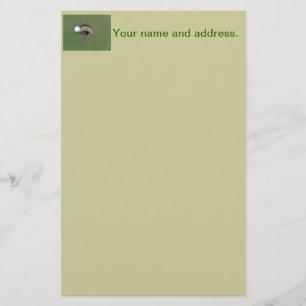 Golfing Golf Course Hole Stationery