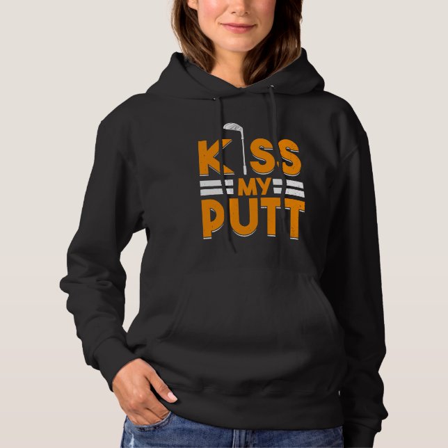 Golfing Golf Player Coach Golfer Hoodie (Front)