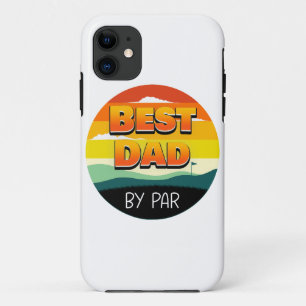 Golfing Golfer Dad Best Dad By Par Case-Mate iPhone Case