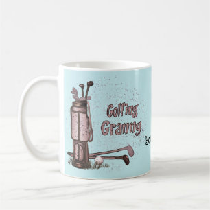Golfing Granny mug