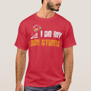 Golfing I Do My Own Stunts Golf Cart Golf Player  T-Shirt