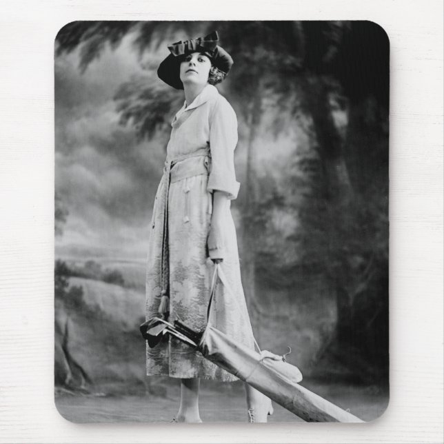 Golfing in Style, 1920s Mouse Pad (Front)
