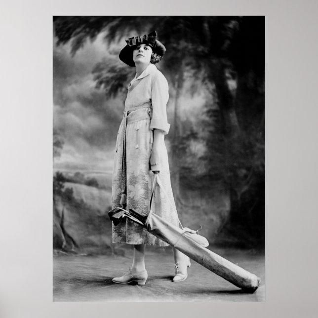 Golfing in Style, 1920s Poster (Front)