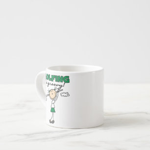 Golfing is Groovy Espresso Cup