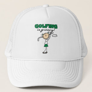 Golfing is Groovy Tshirts and Gifts Trucker Hat
