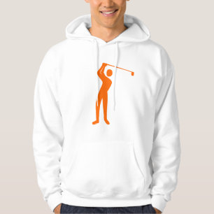 Golfing - Orange Hoodie