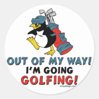 Golfing Penguin