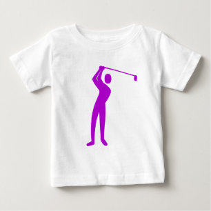 Golfing - Purple Baby T-Shirt