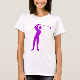 Golfing - Purple T-Shirt