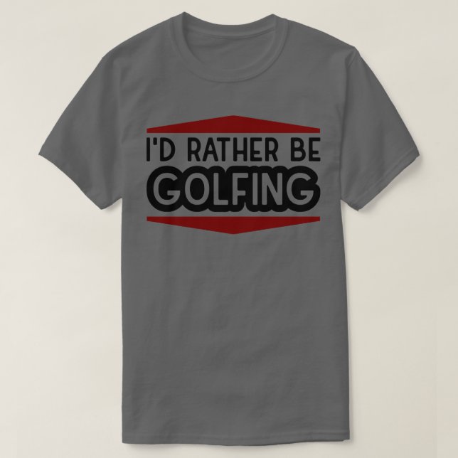 Golfing T-Shirt (Design Front)