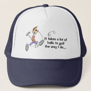Golfing Trucker Hat