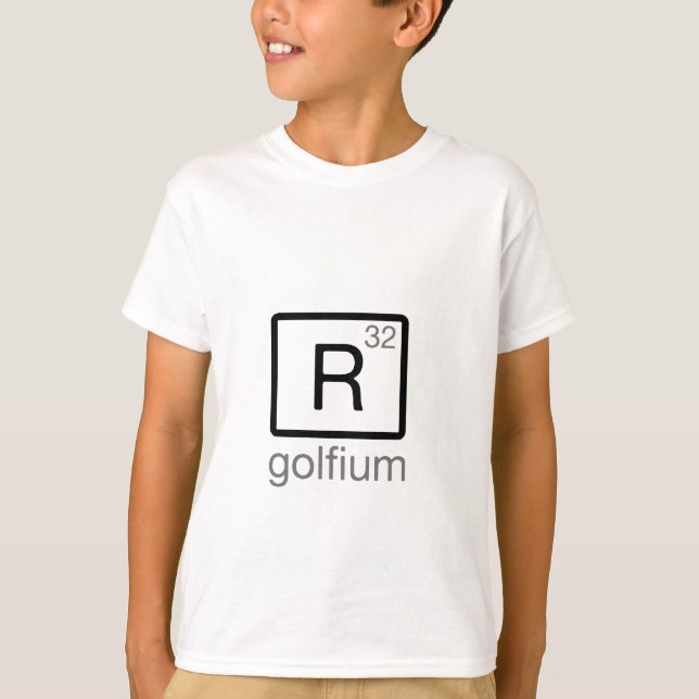 Golfium R32 (dark print) T-Shirt (Front)