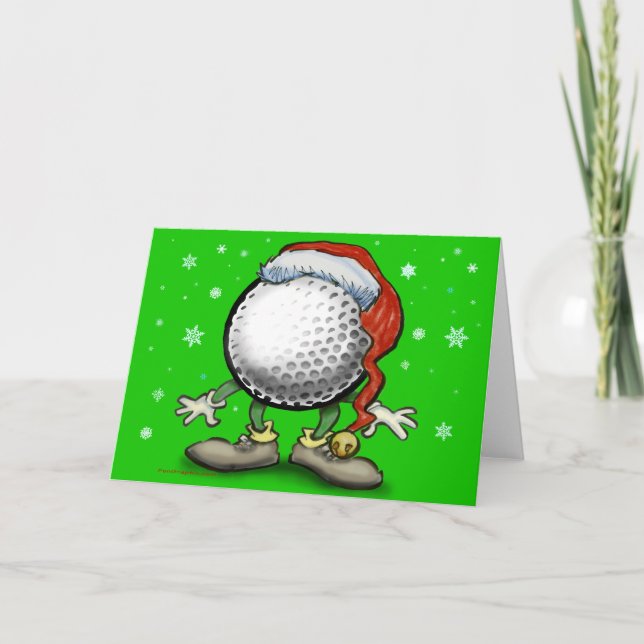 Golfmas Card (Front)