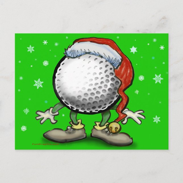Golfmas Postcard (Front)