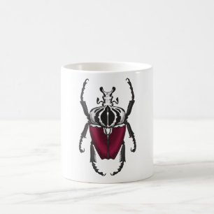 Goliath beetle coffee mug