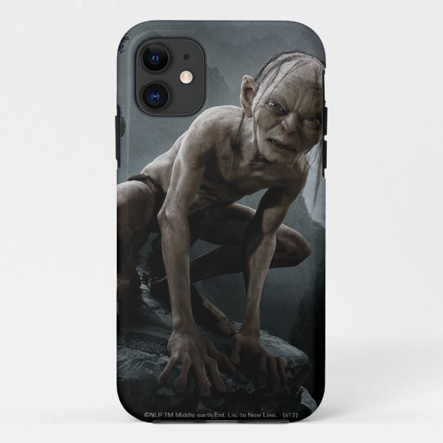 GOLLUM™ on a Rock Case-Mate iPhone Case (Back)