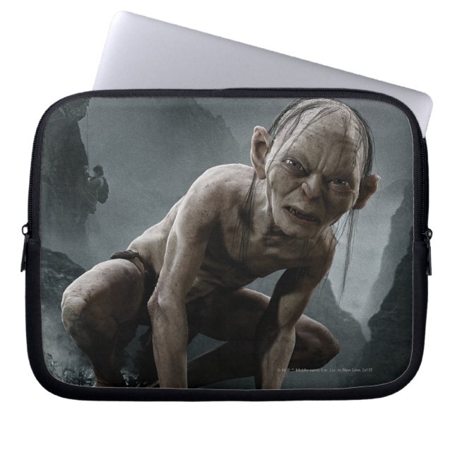 GOLLUM™ on a Rock Laptop Sleeve (Front)