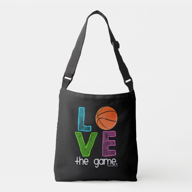 Golly Girls: Basketball - Love the Game Crossbody Bag (Front)